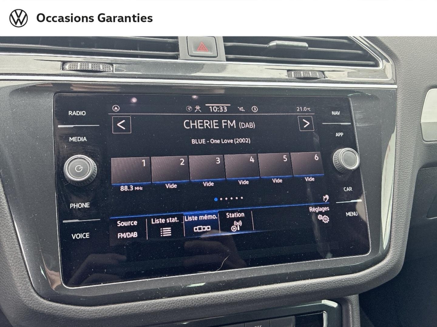 Voitures occasions VOLKSWAGEN TIGUAN Base Lens