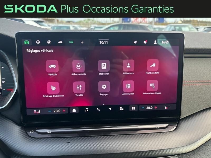 Voitures occasions ŠKODA OCTAVIA RS Lens