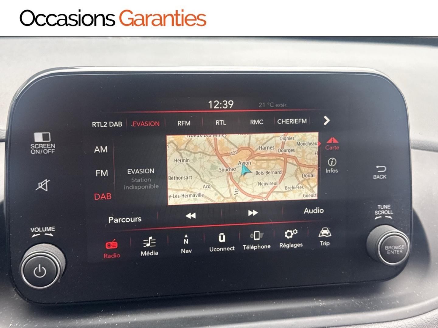 Voitures occasions FIAT Tipo Cross Plus Lens