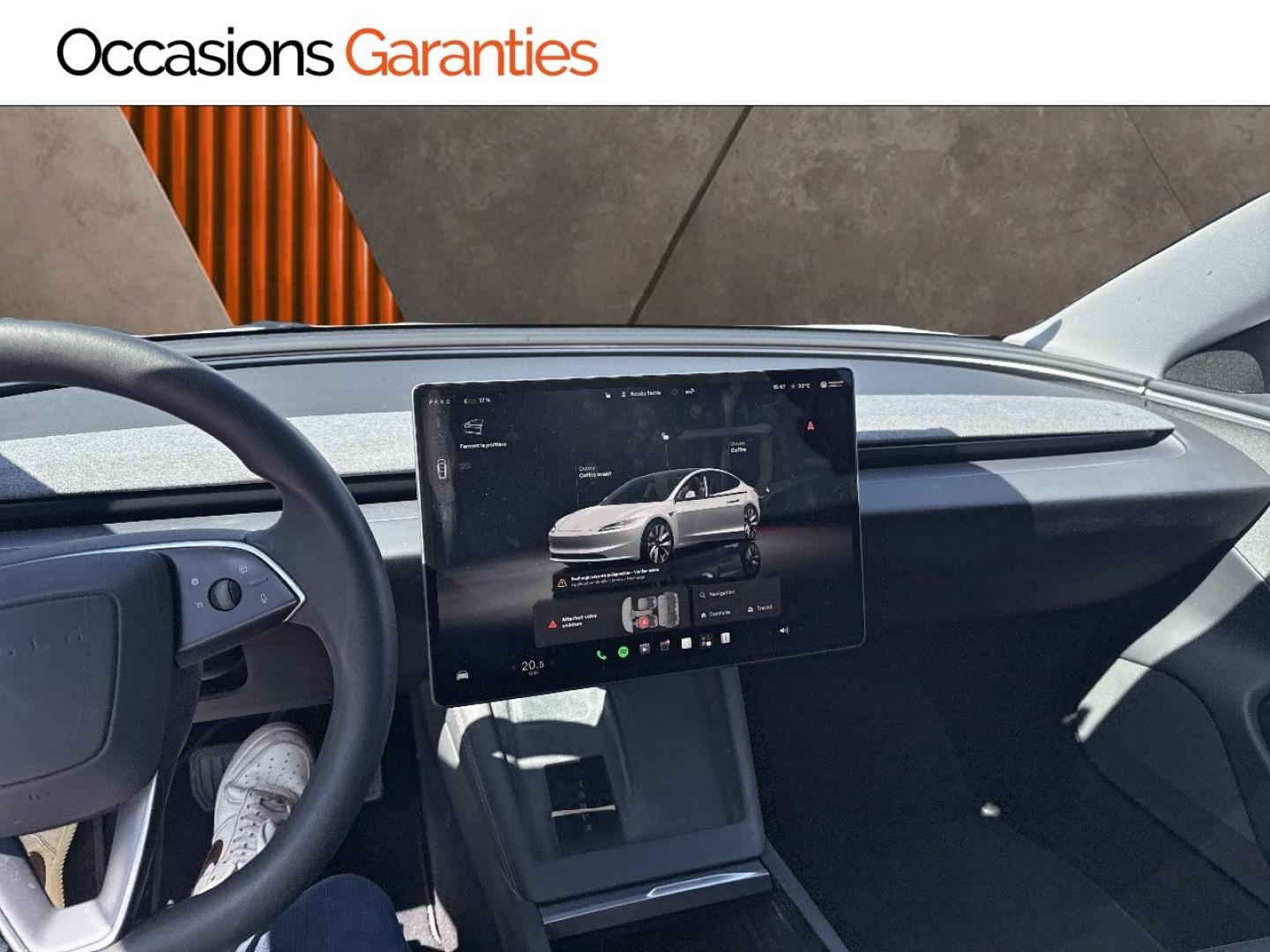 Voitures occasions TESLA MODEL 3 Standard Lens