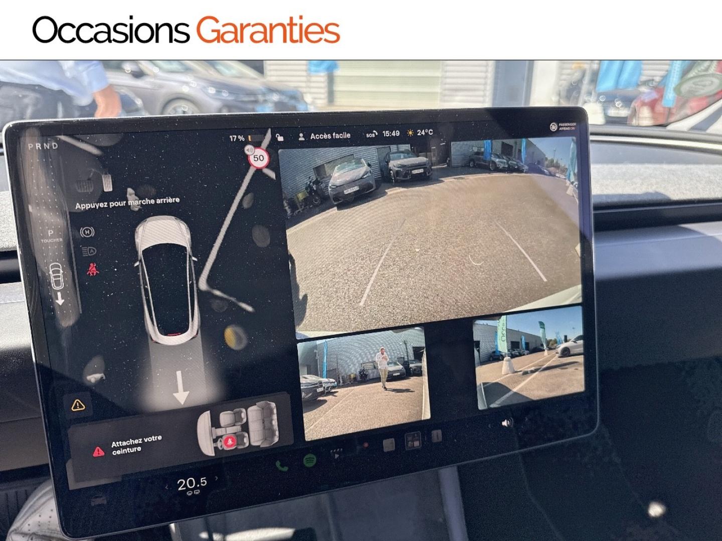 Voitures occasions TESLA MODEL 3 Standard Lens