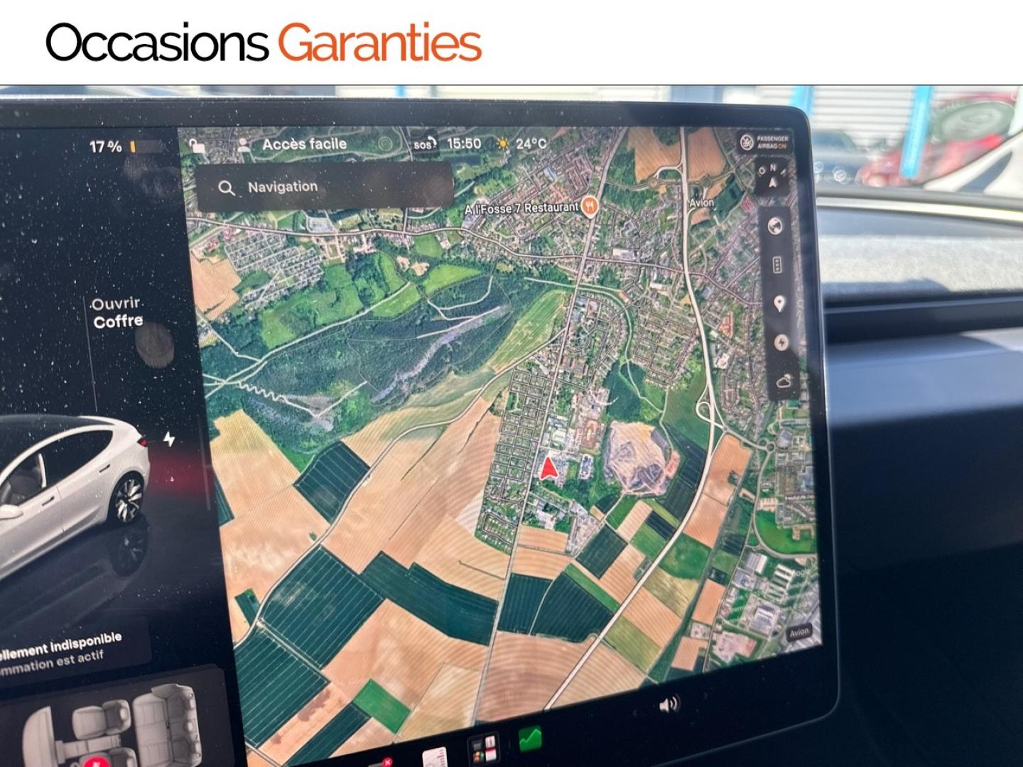 Voitures occasions TESLA MODEL 3 Standard Lens