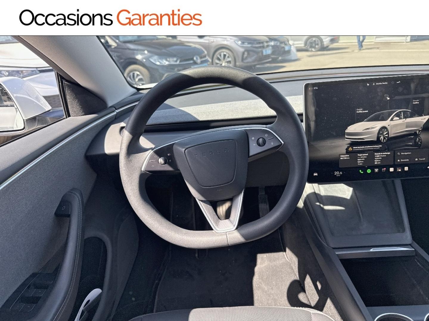 Voitures occasions TESLA MODEL 3 Standard Lens