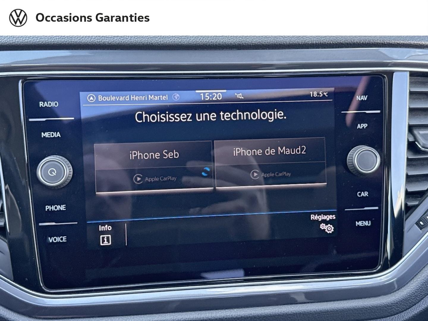 Voitures occasions VOLKSWAGEN T-ROC Carat Lens