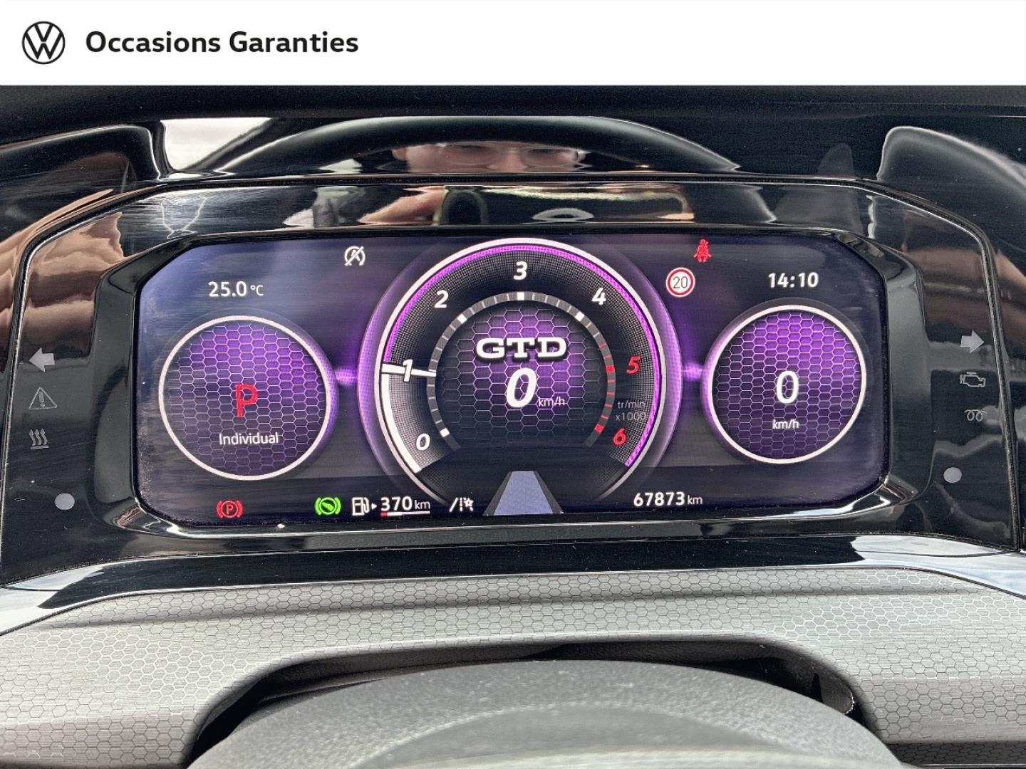 Voitures occasions VOLKSWAGEN GOLF GTD Lens