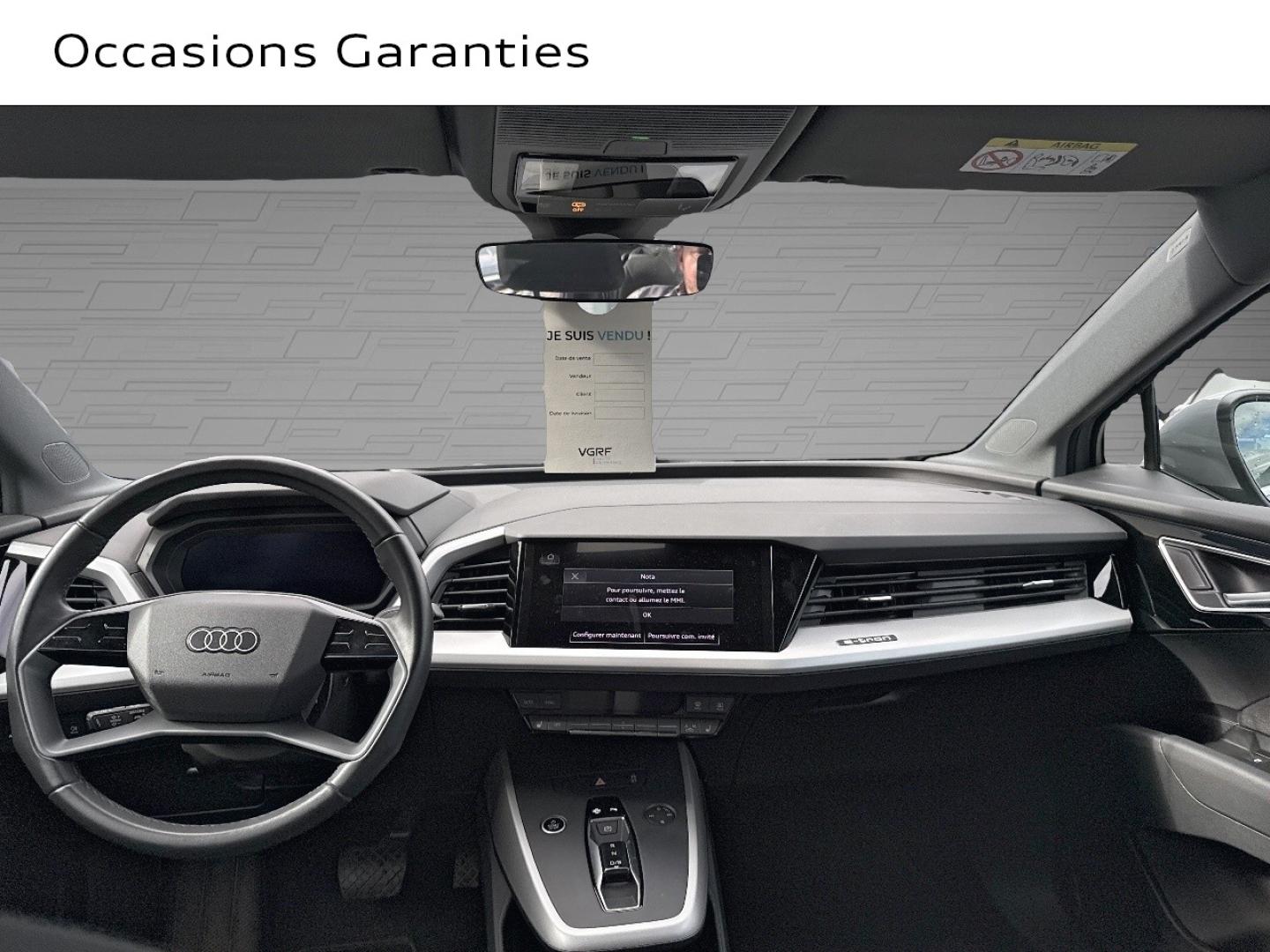 Voitures occasions Audi Q4 Sportback e-tron Base Lens