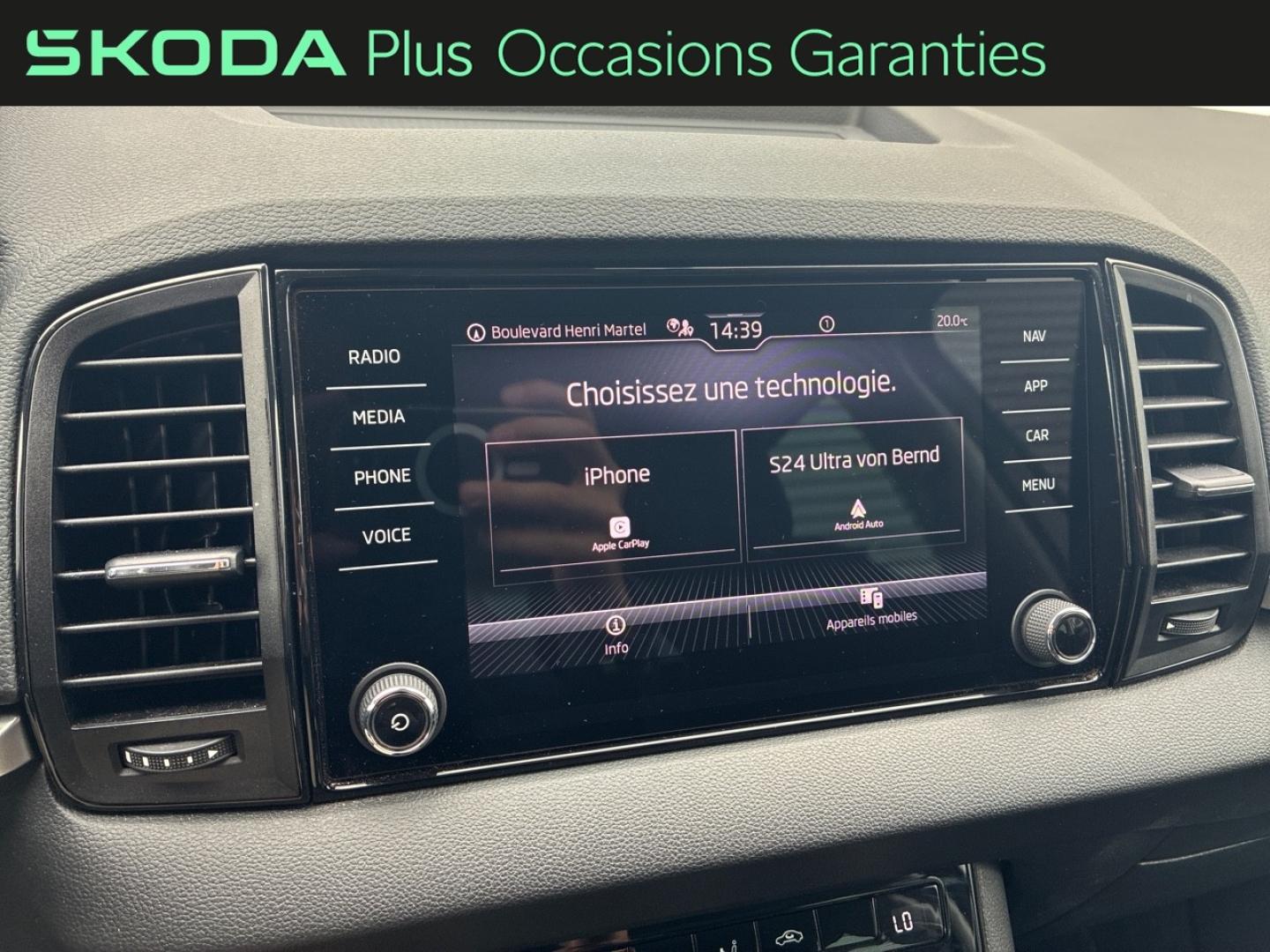 Voitures occasions ŠKODA KAROQ Selection Lens