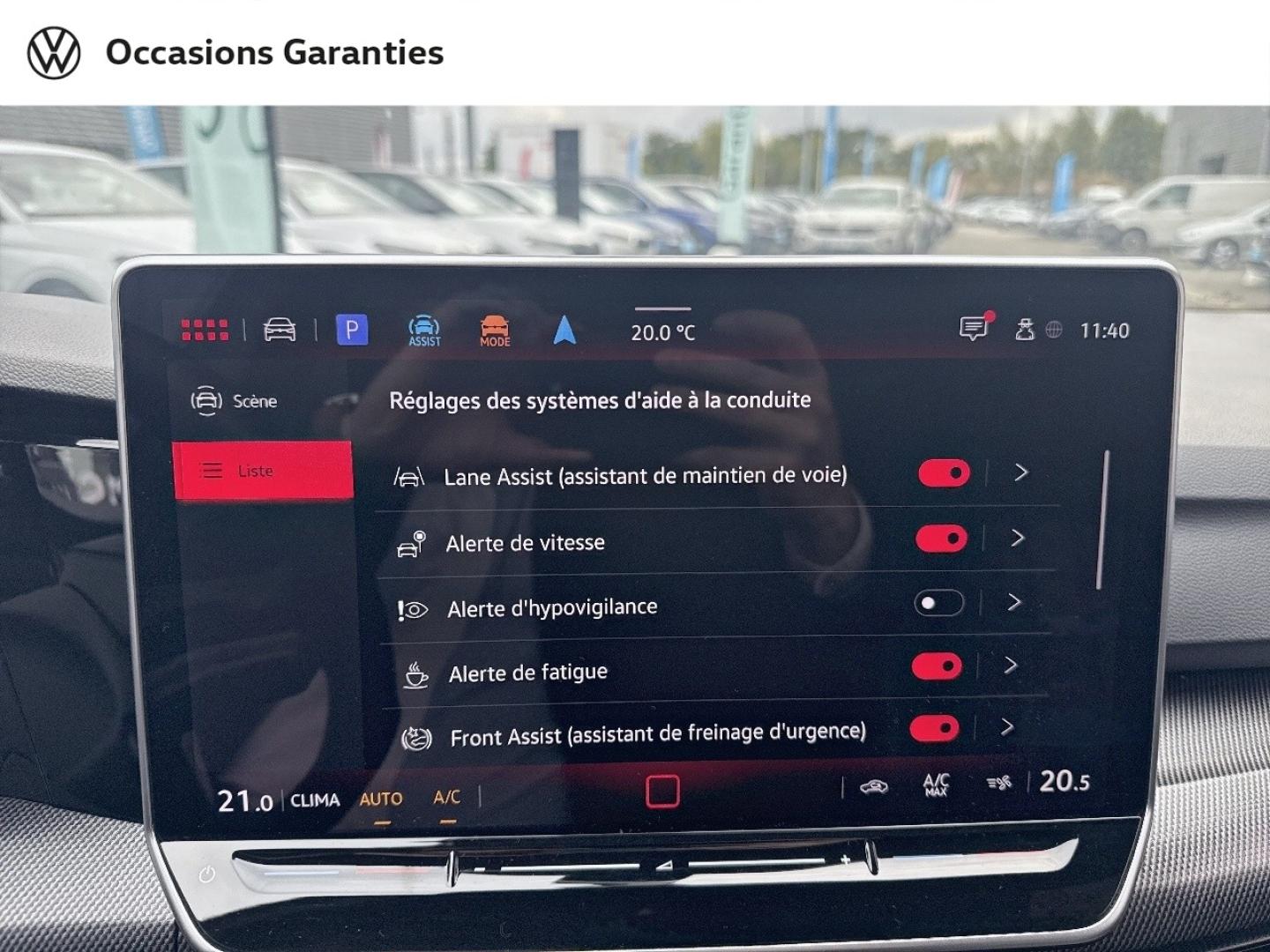 Voitures occasions VOLKSWAGEN GOLF R-Line Edition Lens