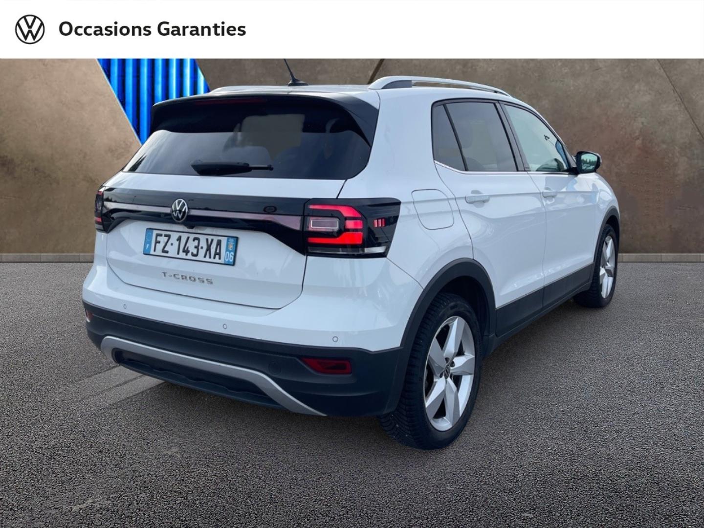 Voitures occasions VOLKSWAGEN T-CROSS Carat Lens