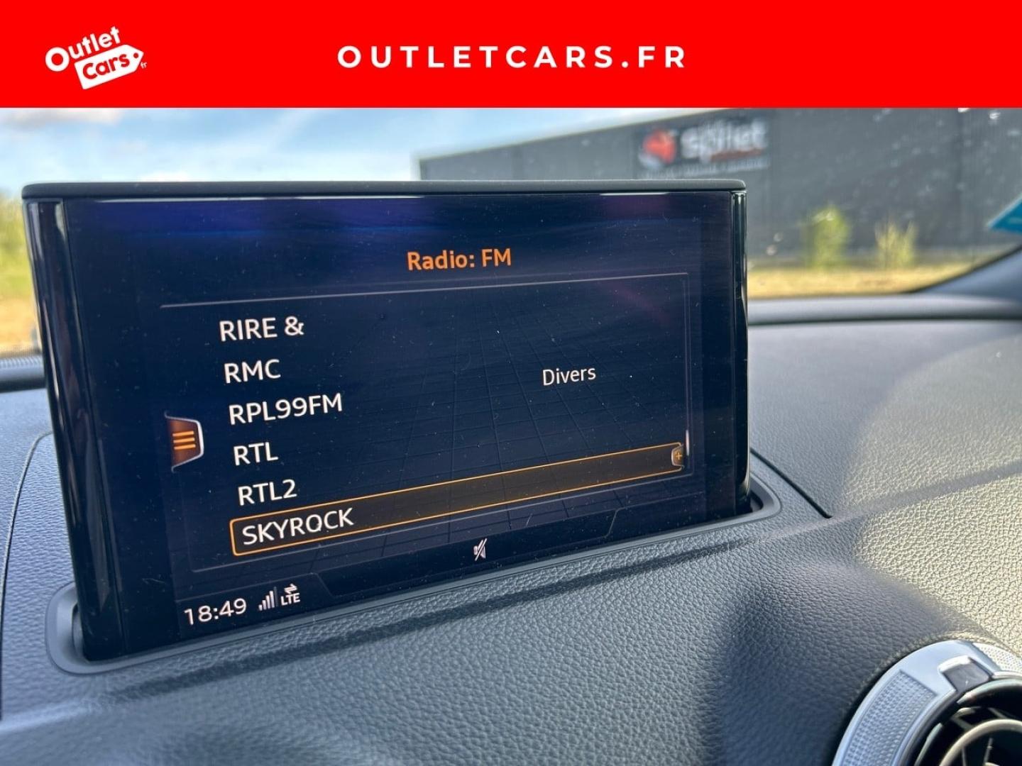 Voitures occasions Audi A3 Sportback Design Béthune
