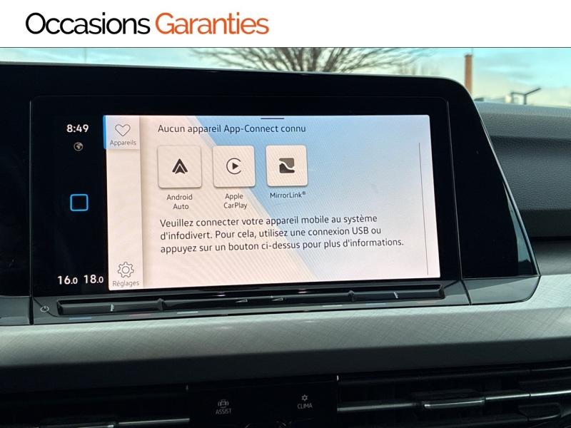 Voitures occasions VOLKSWAGEN GOLF Life Business 1st Clermont-Ferrand