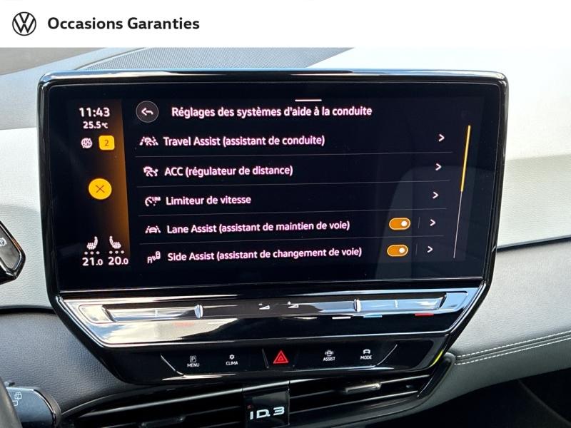 Voitures occasions VOLKSWAGEN ID.3 Style Clermont-Ferrand