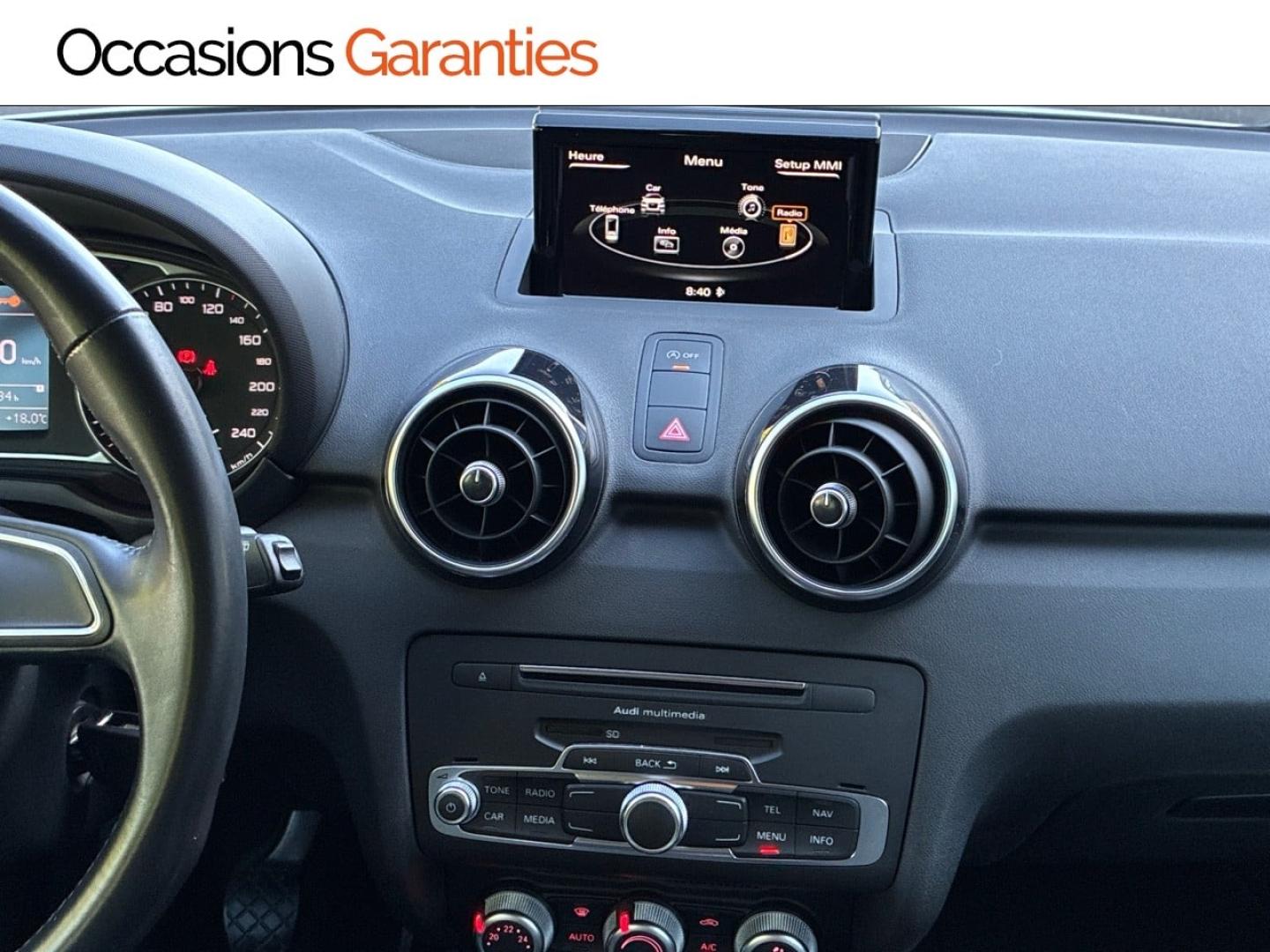 Voitures occasions Audi A1 Sportback Ambiente Clermont-Ferrand