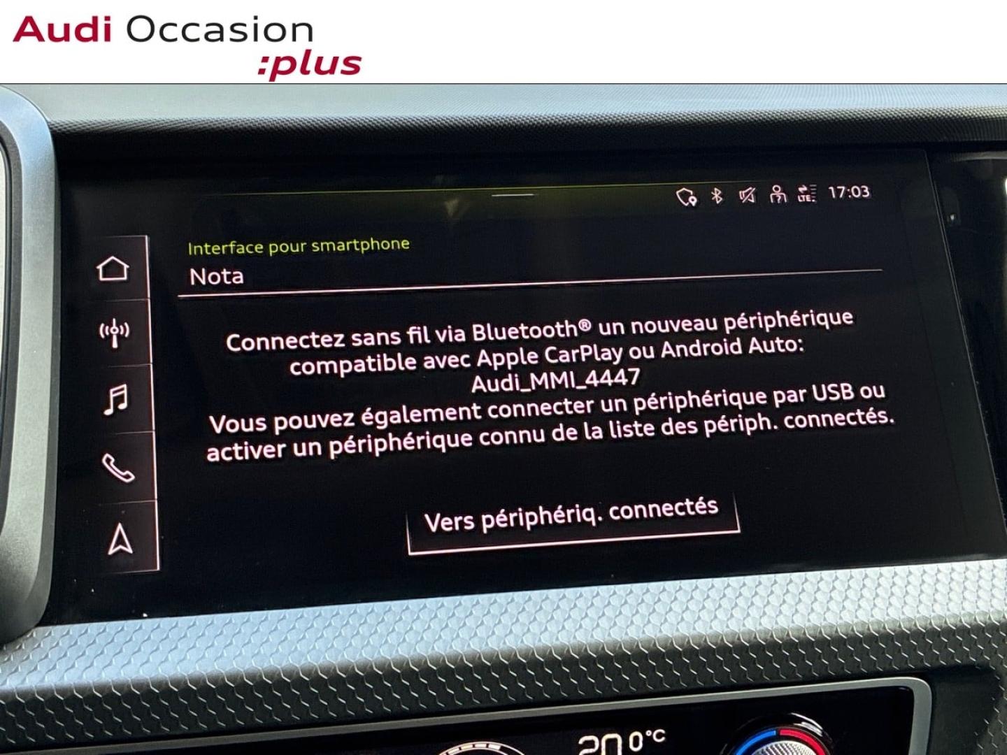 Voitures occasions Audi A1 allstreet Avus Clermont-Ferrand