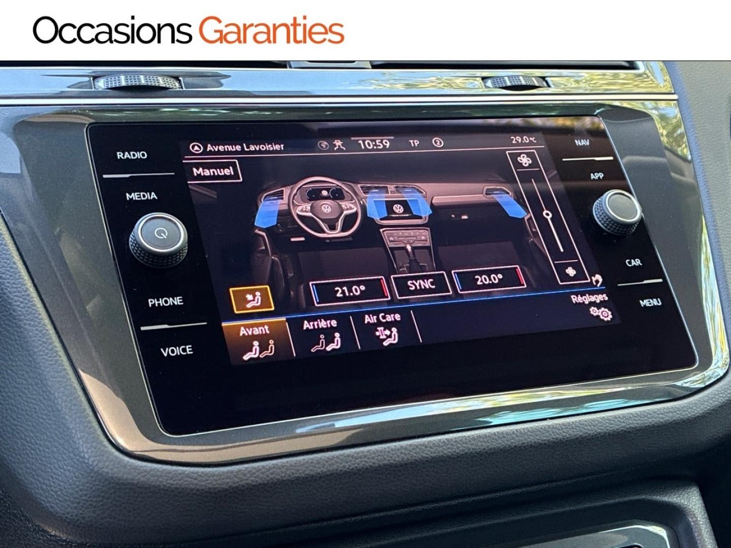 Voitures occasions VOLKSWAGEN TIGUAN Elegance Clermont-Ferrand