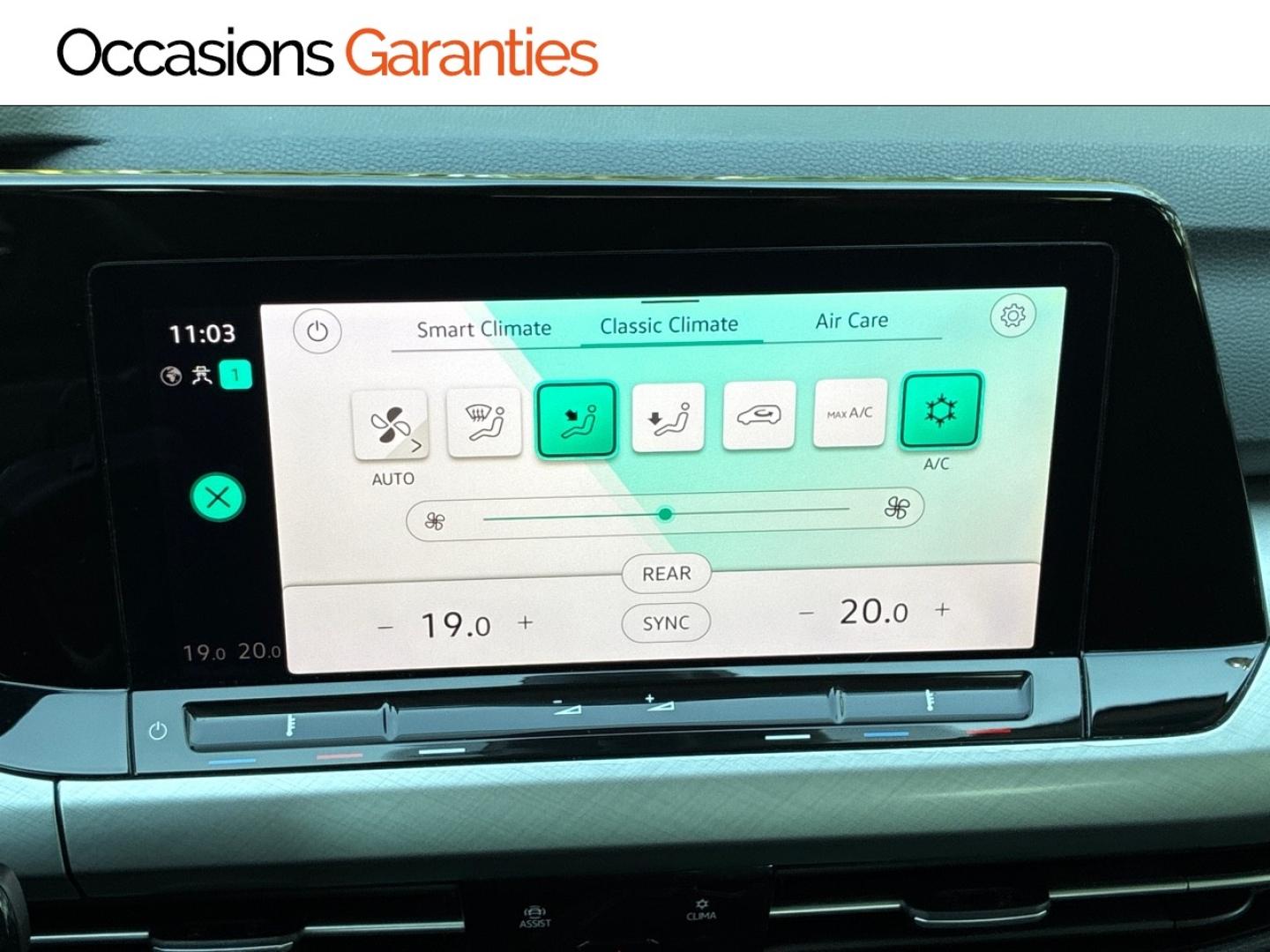 Voitures occasions VOLKSWAGEN GOLF Life Business Mozac