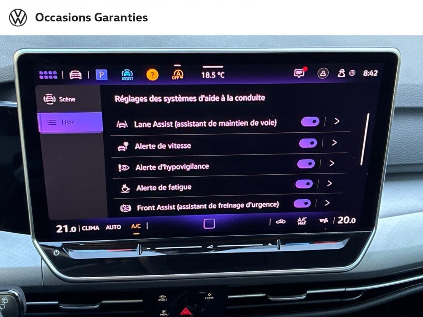 Voitures occasions VOLKSWAGEN GOLF Life Plus Mozac