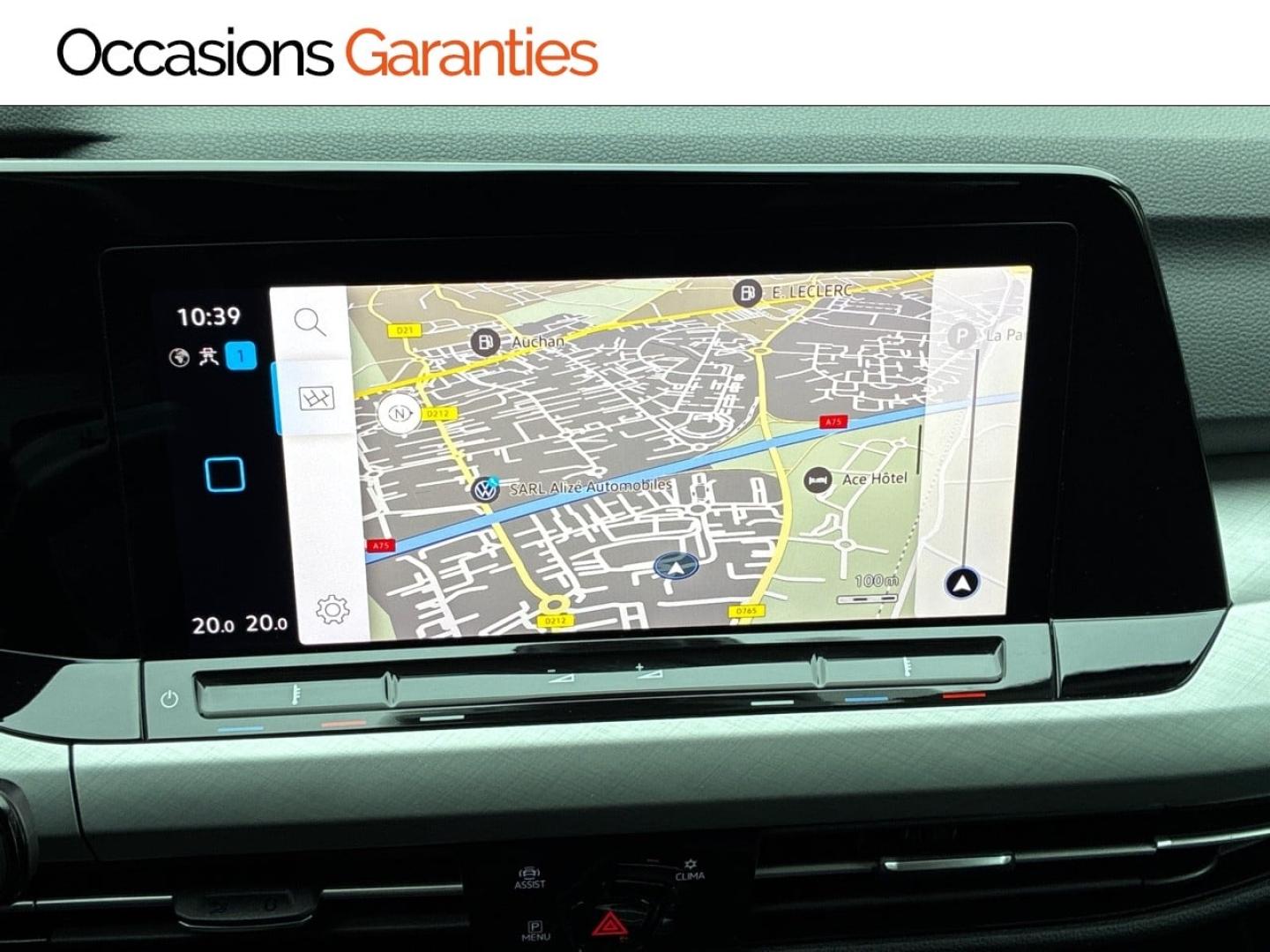 Voitures occasions VOLKSWAGEN GOLF Life Business 1st Clermont-Ferrand