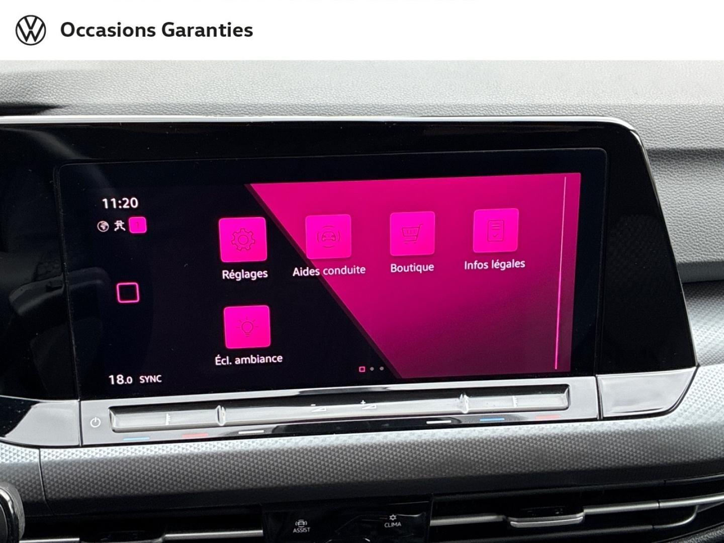 Voitures occasions VOLKSWAGEN GOLF Active Clermont-Ferrand