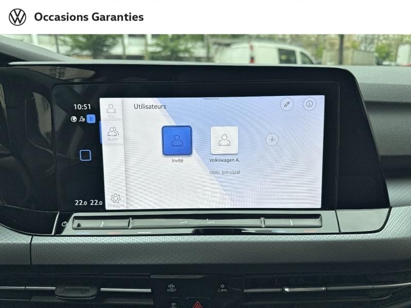 Voitures occasions VOLKSWAGEN GOLF Active Paris