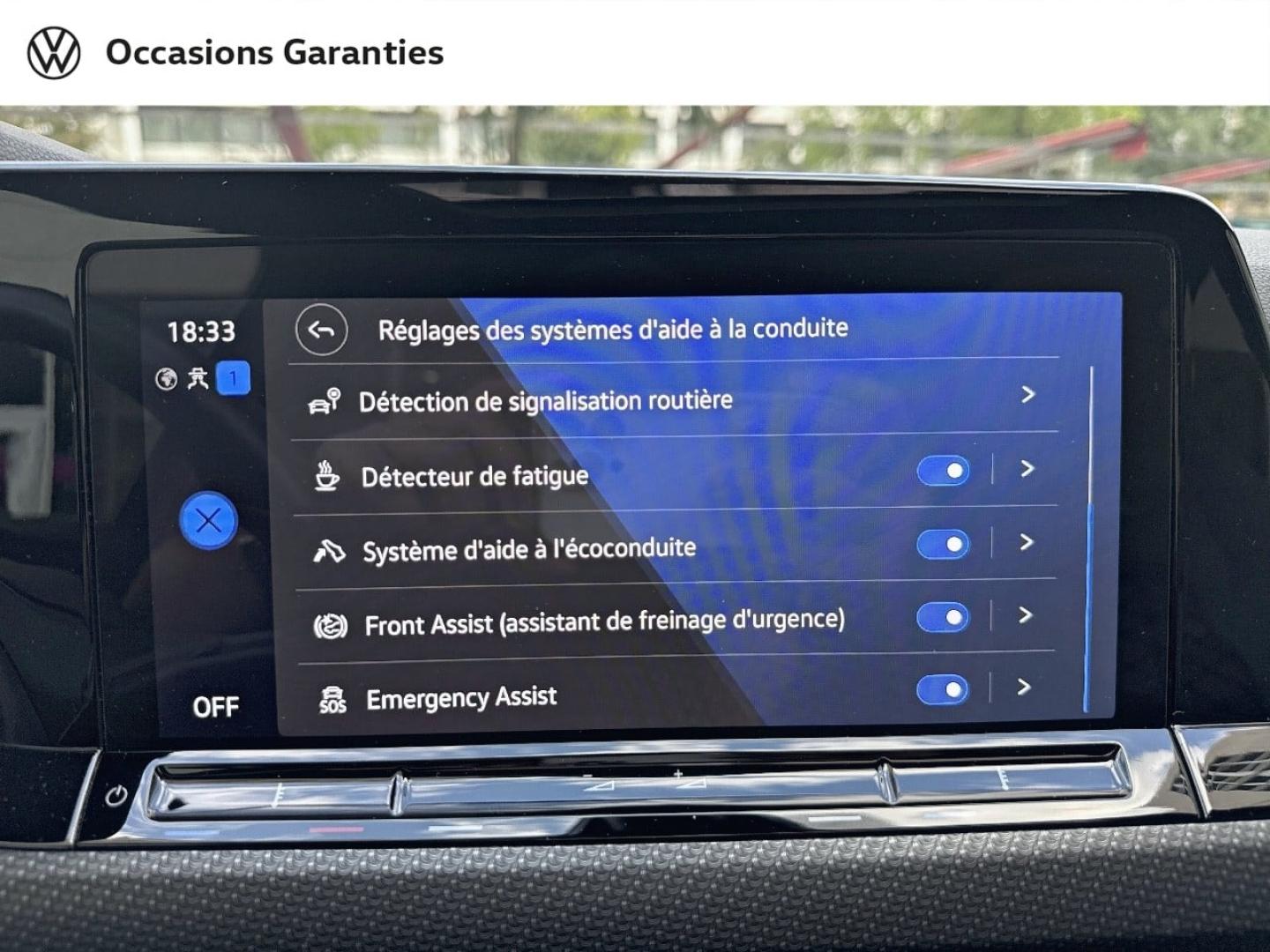 Voitures occasions VOLKSWAGEN GOLF R-Line Paris