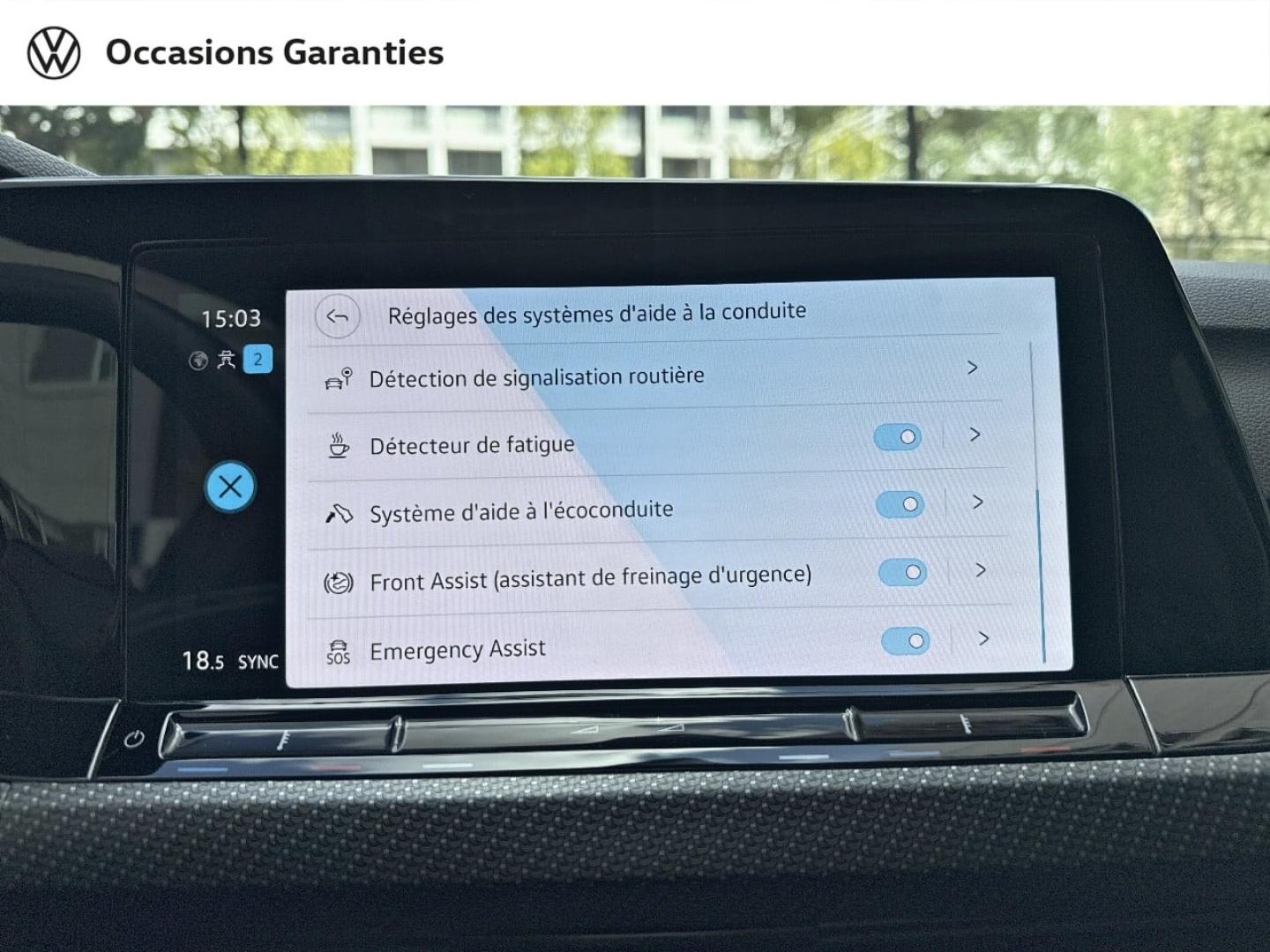 Voitures occasions VOLKSWAGEN GOLF R-Line Paris