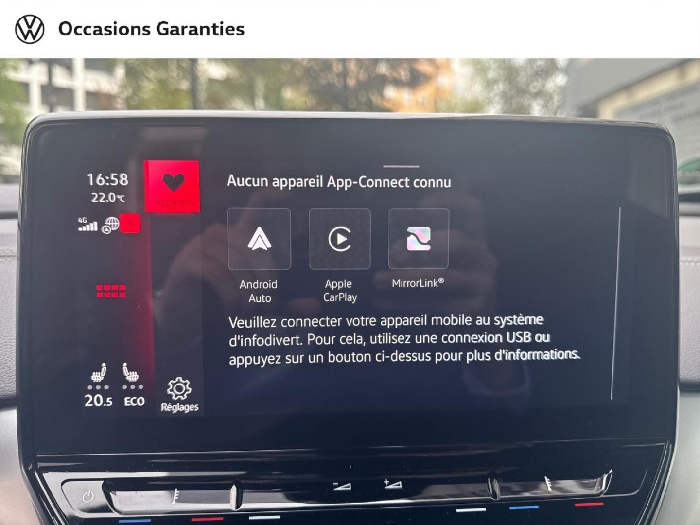 Voitures occasions VOLKSWAGEN ID.4 Life Plus Paris