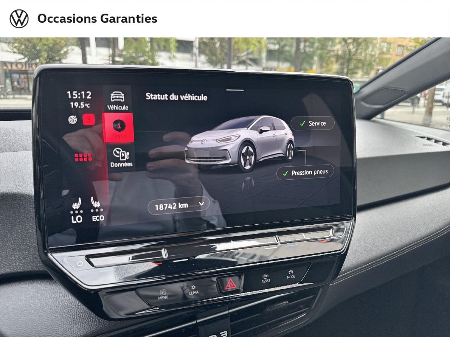 Voitures occasions VOLKSWAGEN ID.3 Style Paris