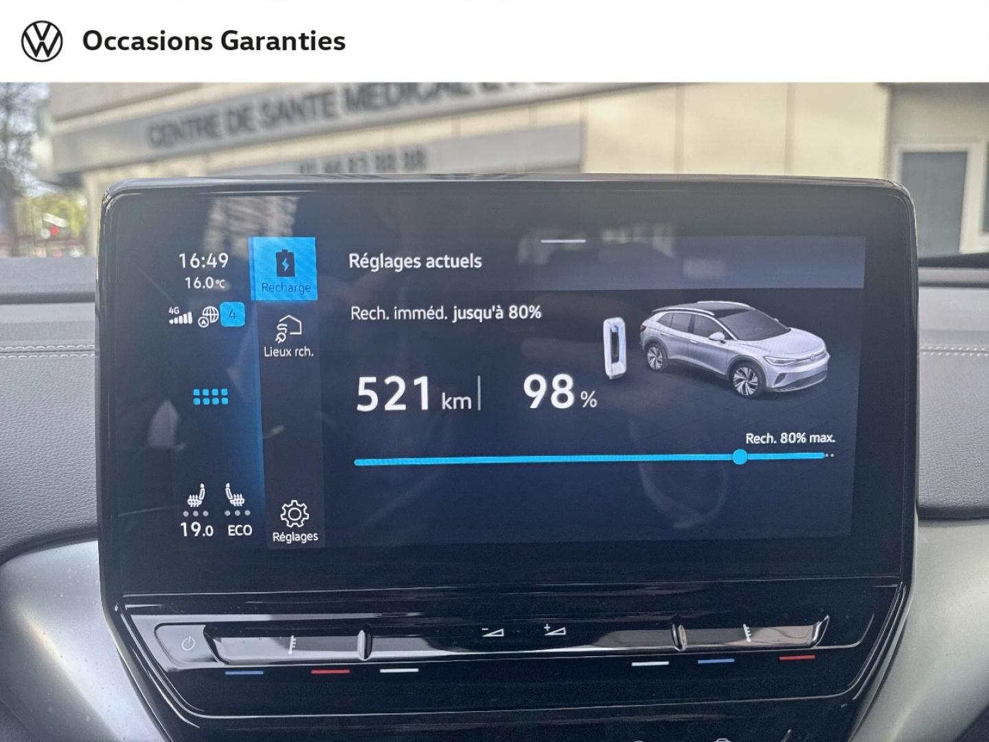 Voitures occasions VOLKSWAGEN ID.4 Life Plus Paris