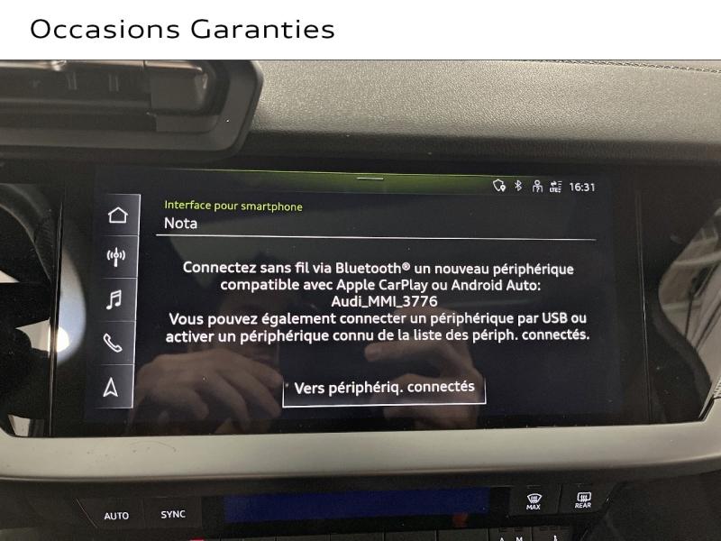 Voitures occasions Audi A3 Sportback S line Paris