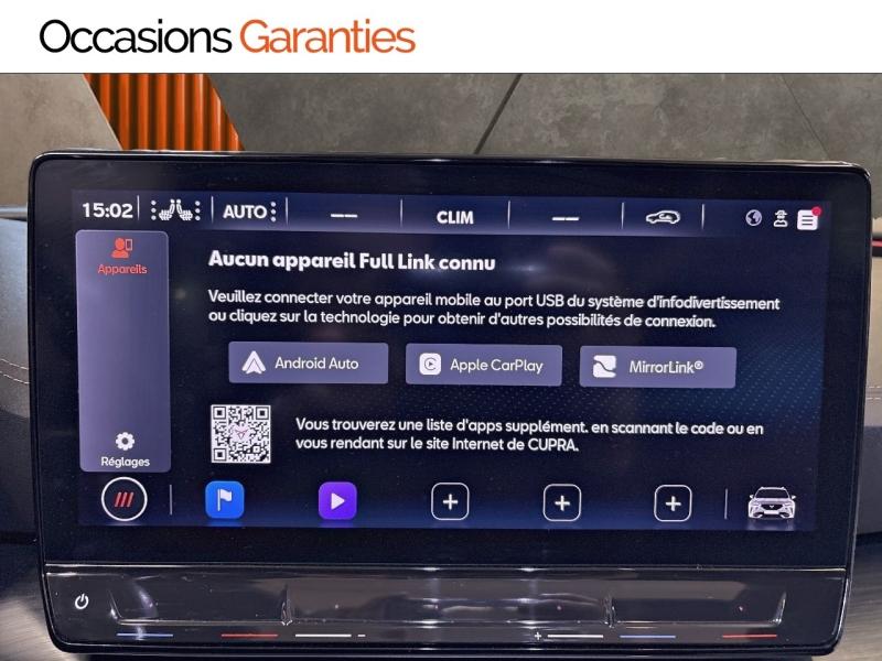 Voitures occasions CUPRA FORMENTOR VZ Paris