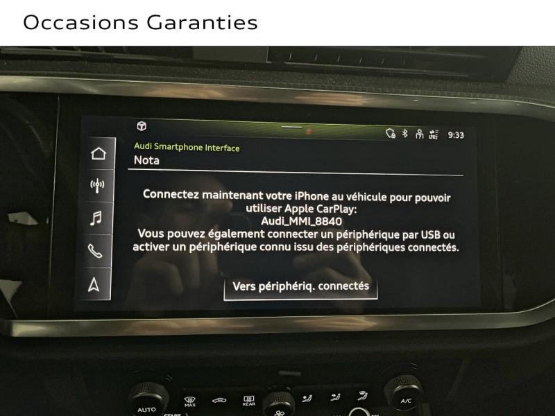 Voitures occasions Audi Q3 Sportback S line Paris