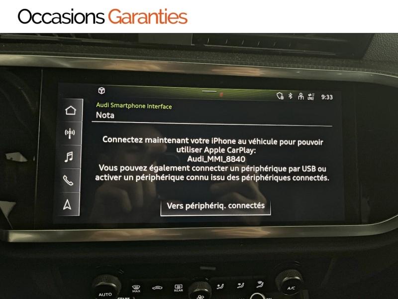Voitures occasions Audi Q3 Sportback S line Paris