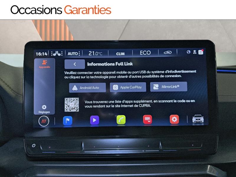 Voitures occasions CUPRA FORMENTOR VZ Paris