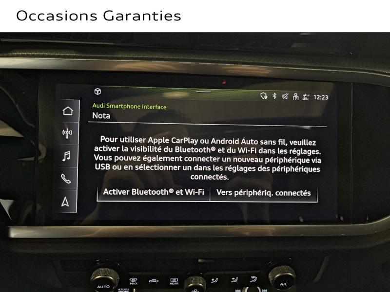 Voitures occasions Audi Q3 Sportback S line Paris