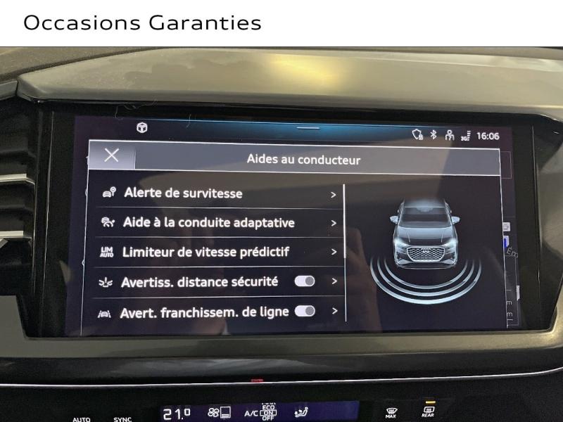 Voitures occasions Audi Q4 Sportback e-tron S line Paris
