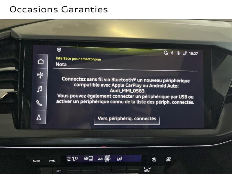 Voitures occasions Audi Q4 Sportback e-tron S line Paris