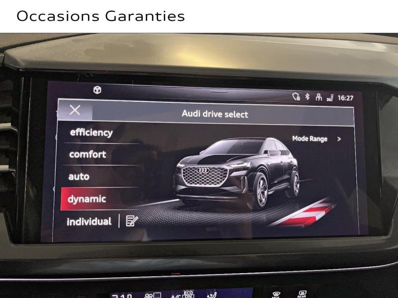 Voitures occasions Audi Q4 Sportback e-tron S line Paris