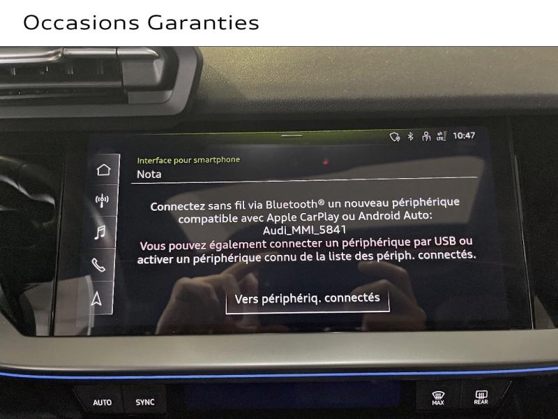 Voitures occasions Audi A3 Sportback Design Luxe Paris