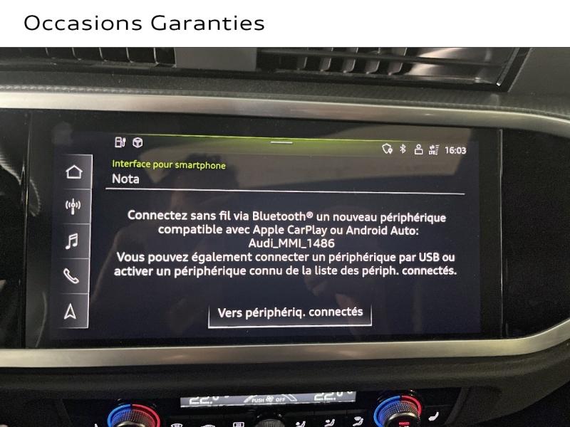 Voitures occasions Audi Q3 Sportback S line Paris
