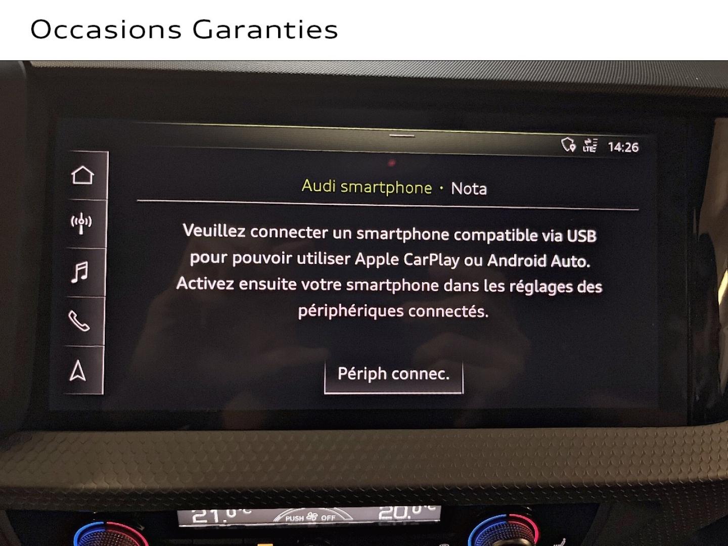 Voitures occasions Audi A1 Sportback S line Paris