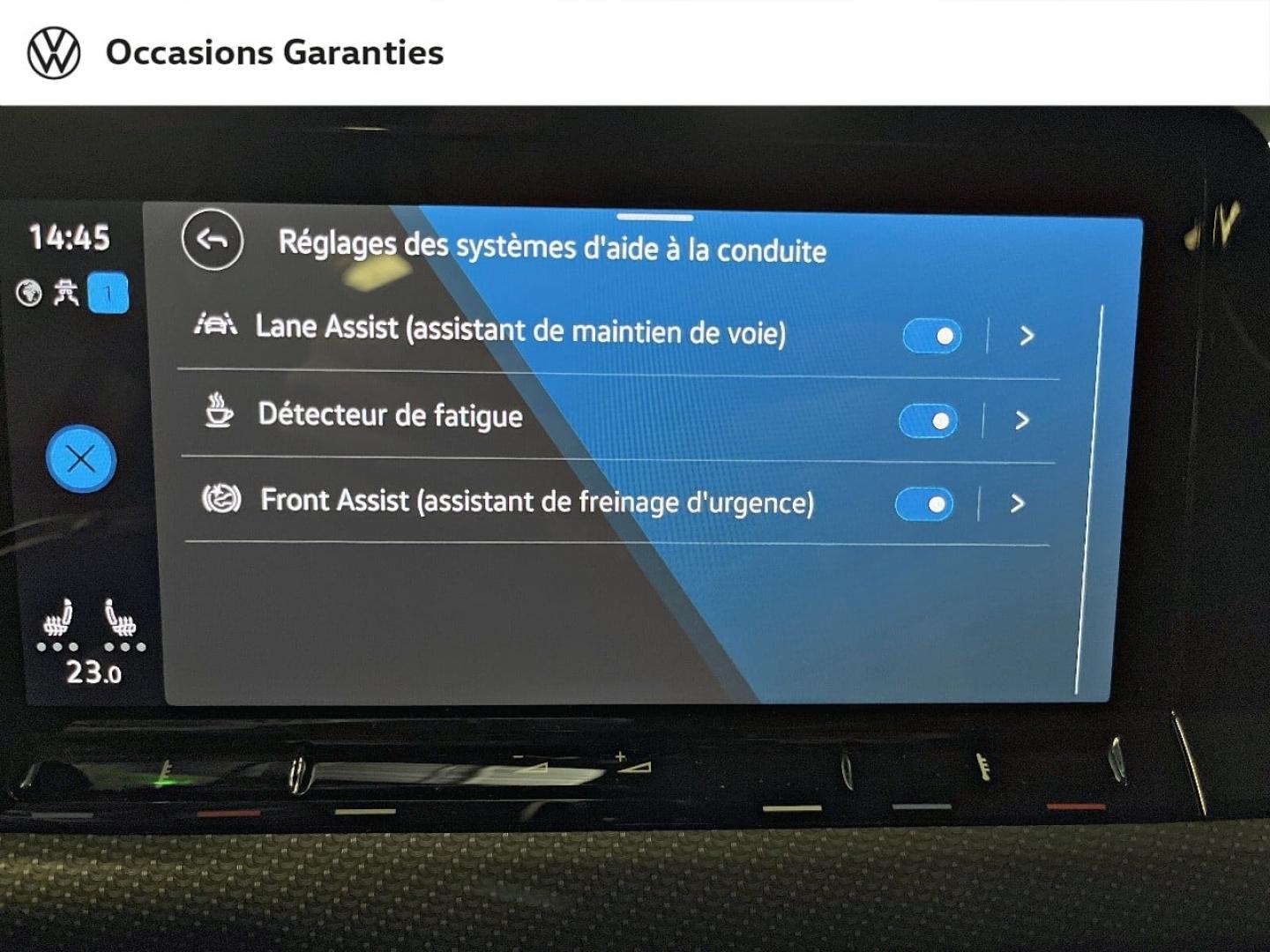 Voitures occasions VOLKSWAGEN GOLF R-Line Paris