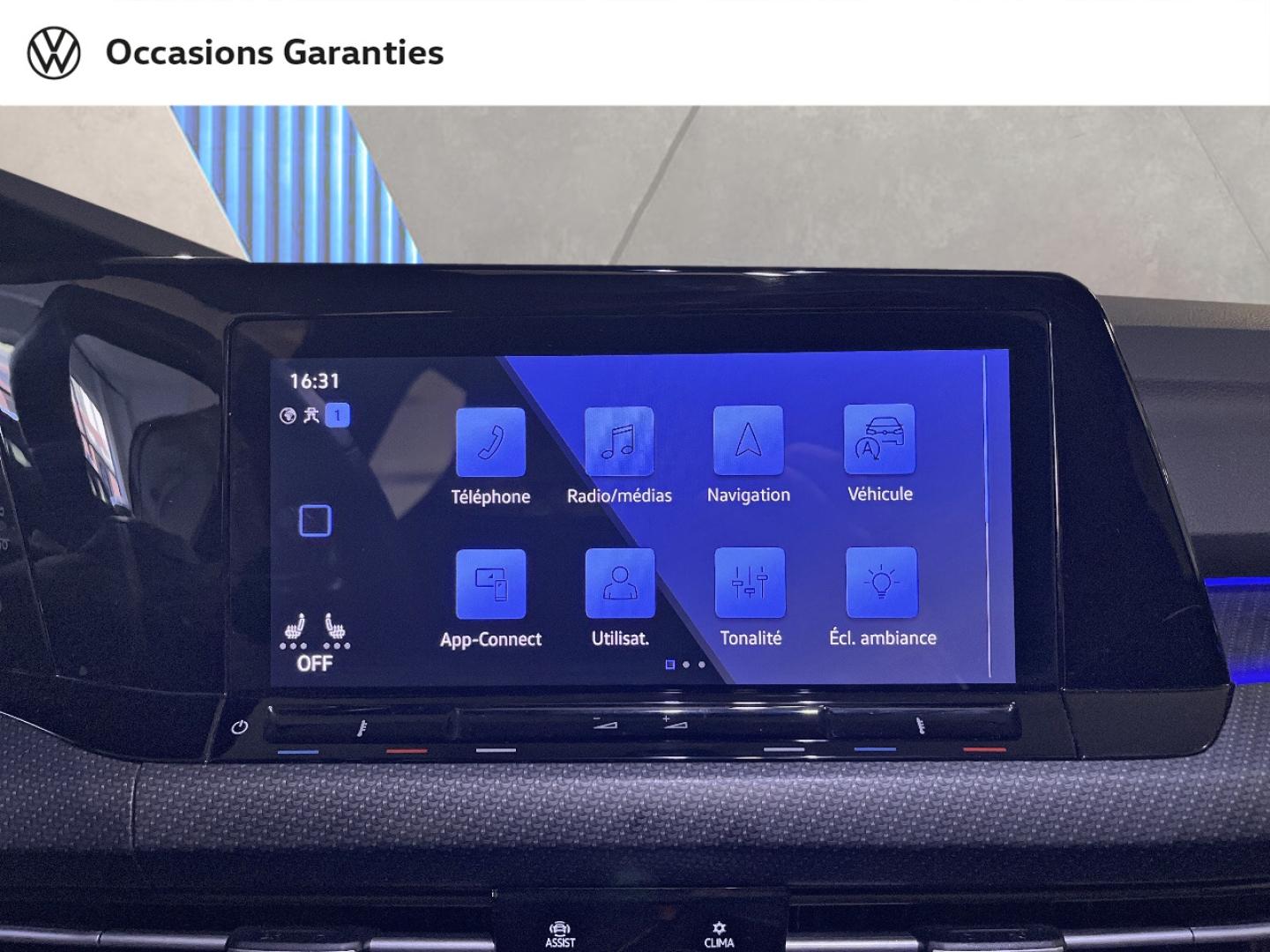 Voitures occasions VOLKSWAGEN GOLF R-Line Paris