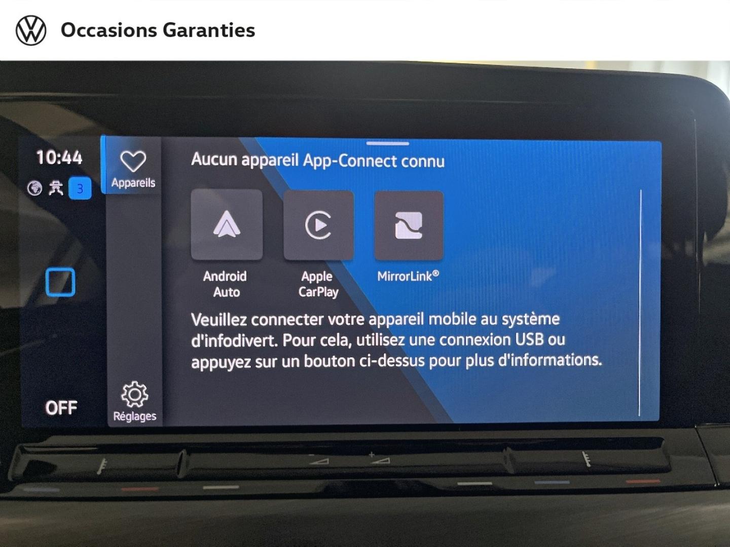 Voitures occasions VOLKSWAGEN GOLF Style Paris