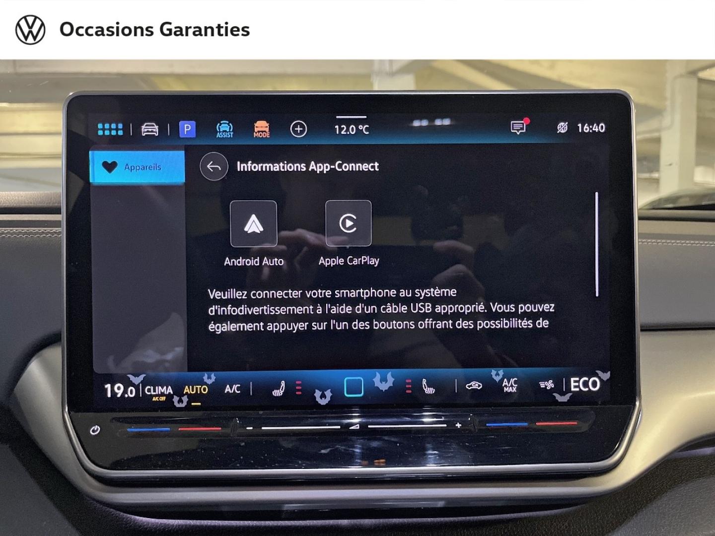 Voitures occasions VOLKSWAGEN ID.4 Life Max Paris