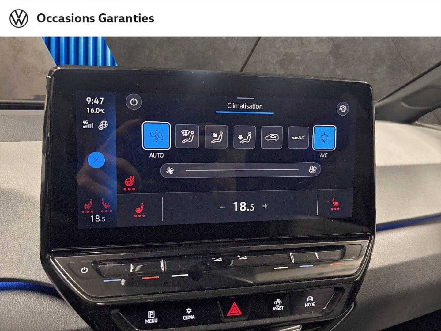 Voitures occasions VOLKSWAGEN ID.3 Base Paris