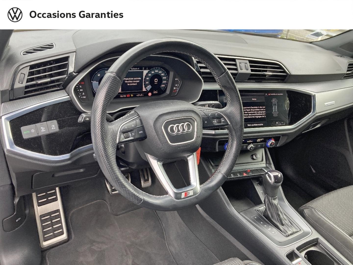 Voitures occasions Audi Q3 Sportback S line Abbeville