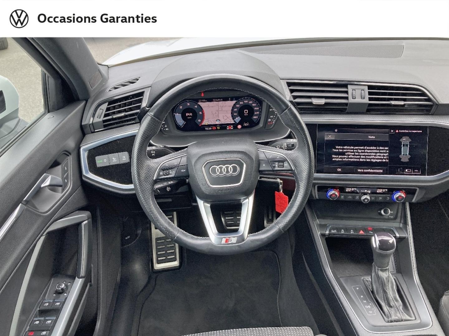Voitures occasions Audi Q3 Sportback S line Abbeville