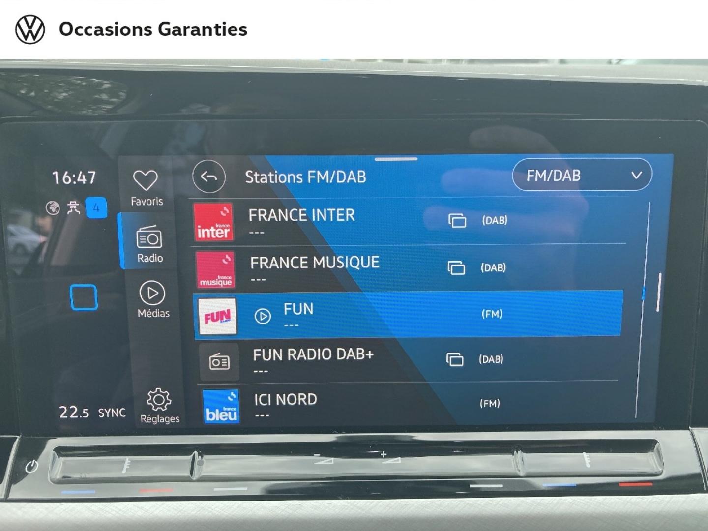 Voitures occasions VOLKSWAGEN GOLF Life 1st Abbeville